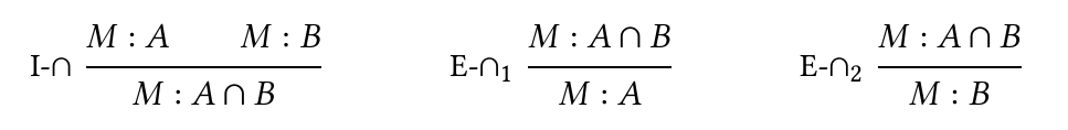 intersection types